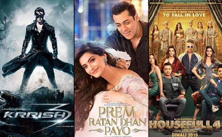 Highest Grossing Films on Diwali